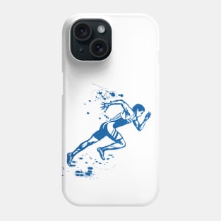 Track Runner Sprinter Sprinting - 01 Phone Case