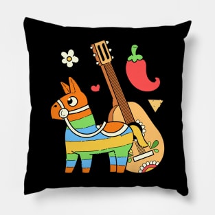 Cinco De Mayo Pinata Horse Pillow