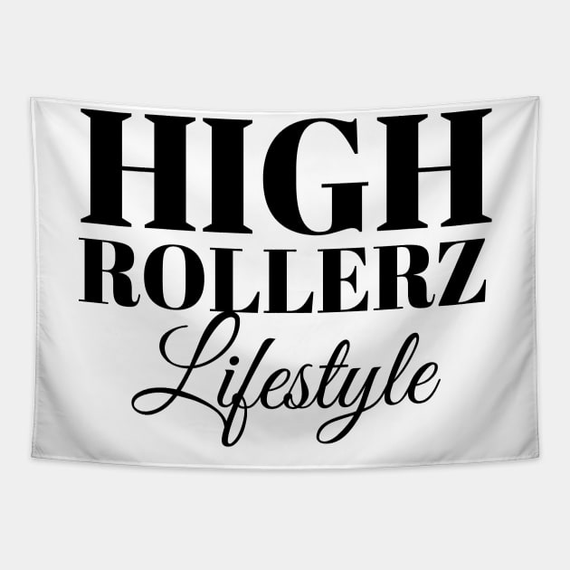 High Rollerz Lifestyle - GTA 6 Tapestry by TheVectorMonkeys