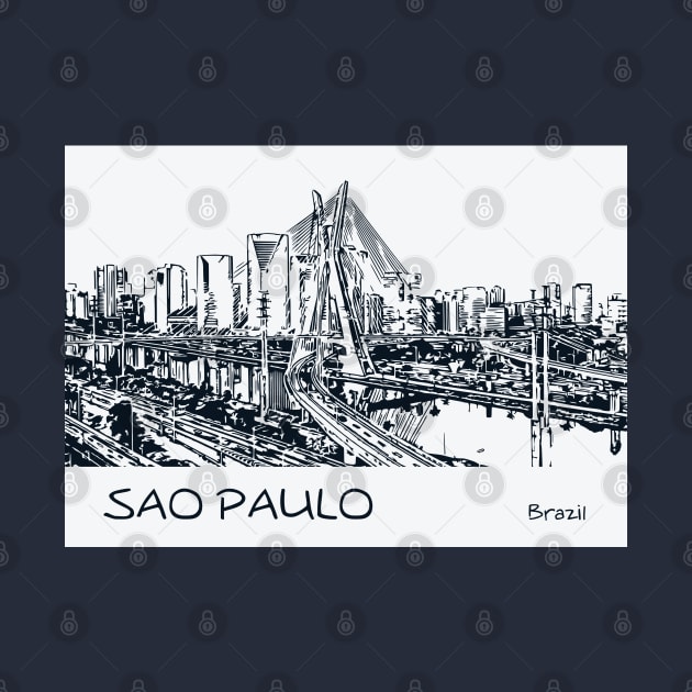 Sao Paulo Brazil by Lakeric