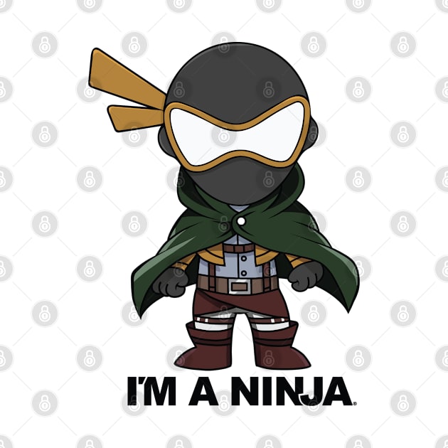 I'M A NINJA Cosplay 46 on white by imaninja