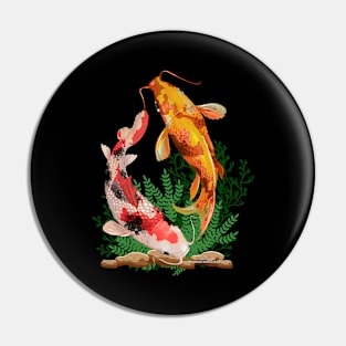 Koi Fish Aquatic Life Sea Creature Lover's Novelty Gift Pin