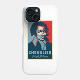 Chevalier Joseph Bologne in the style of Hope poster Phone Case