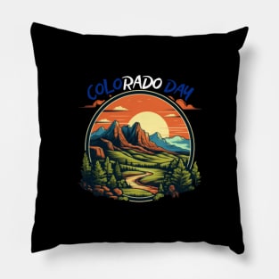 Colorado Day, usa Pillow