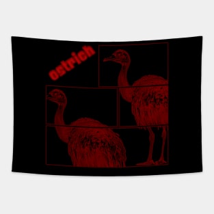 Ostrich Tapestry