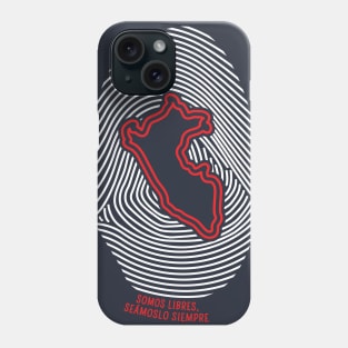 Peruvian Fingerprint Phone Case