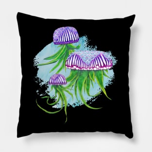 Tillandsia Airplant Jellyfish Bloom Pillow