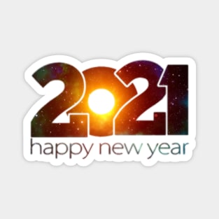 Happy New Year 2021 Merry Christmas Gifts Magnet