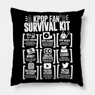 A KPOP FAN'S SURVIVAL KIT 2 Pillow