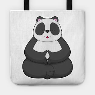 Panda Yoga Meditation Tote