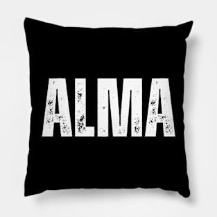 Alma Name Gift Birthday Holiday Anniversary Pillow