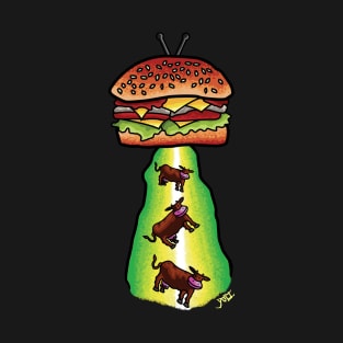 UFO Cow Abduction T-Shirt