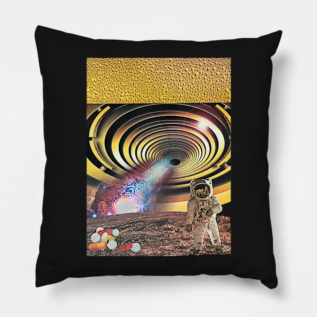 Beer Galaxy Pillow by MarisePix