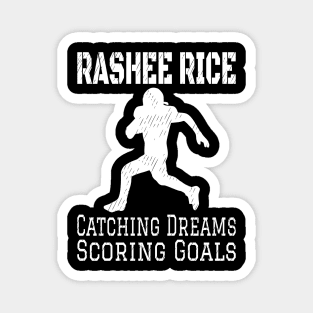 Rashee Rice 4 Catching Dreams Scoring Goals SPORT-1 Magnet