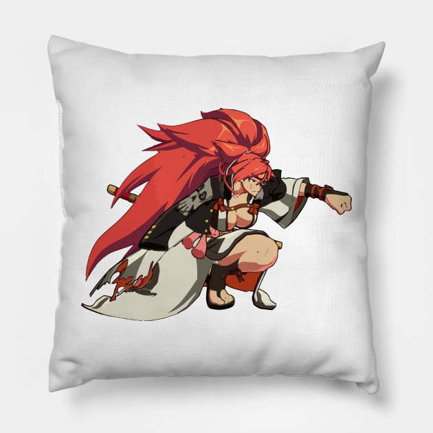 Baiken Guilty Gear Pillow by abdul rahim