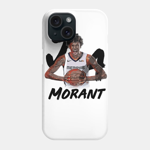 JA Morant Phone Case by edbertguinto