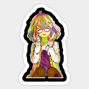 Mirai Kuriyama #2 - Kyoukai no Kanata Sticker for Sale by Animeager