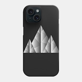 Grey Mountains Phone Case