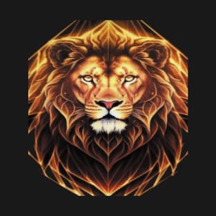 Golden Lion  Lion's Mane T-Shirt