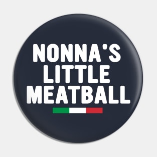 Mommy's Little Meatball Italian Ironic New York City Little Italy Canal Street Funny Meme Unisex Pin