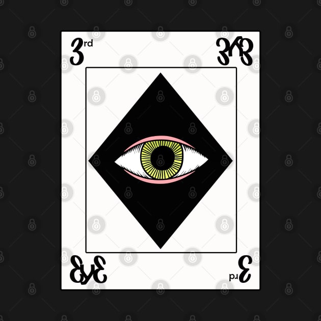 3rd eye playing card by Never Dull