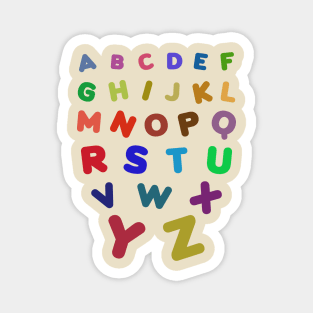 Alphabet Magnet