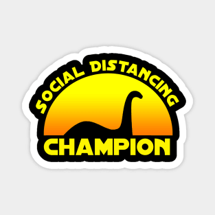 Nessie Social Distance Champion Magnet