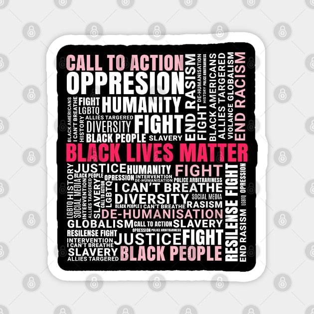 Black Lives Matter Magnet by johnnie2749