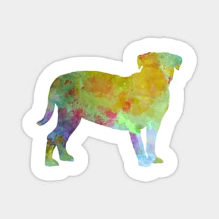 Dogo de Bordeaux in watercolor Magnet