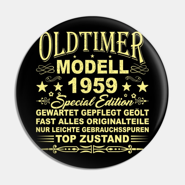 OLDTIMER MODELL BAUJAHR 1959 Pin by SinBle