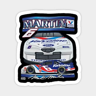 Vintage 90s Mark Martin Magnet