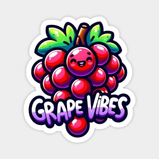 Grape vibes Magnet