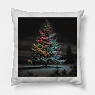 Living Life in Colour - Christmas Tree Pillow