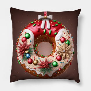 Jummy christmas donuts Pillow