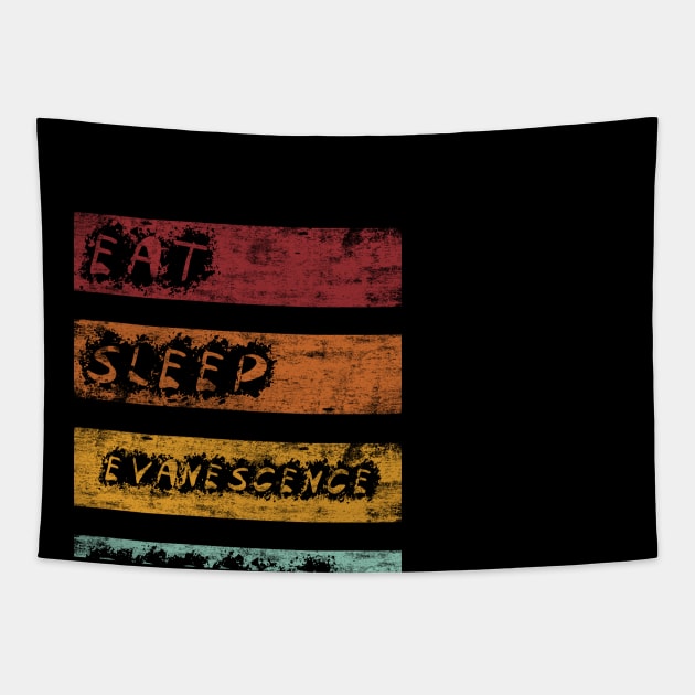 Eat Sleep Evan Tapestry by BAUREKSO