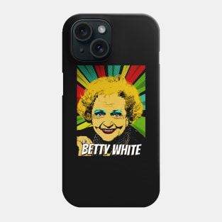 Betty White Pop Art Design // Fan Art Phone Case