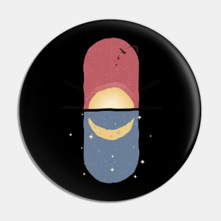 The Sun and Moon Pin