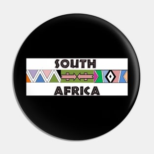 Ndebele rural art Pin