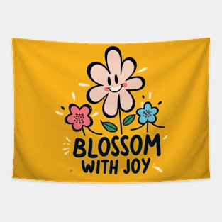 Blossom with Joy Tapestry