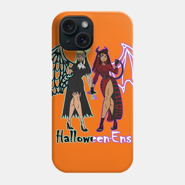 Halloween Ens Phone Case by TeeJay93