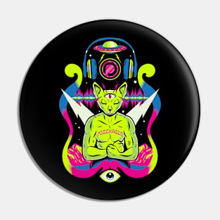 Psychedelic Podchaser Pin