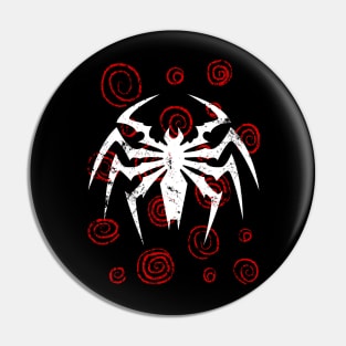 Game Spiral Spider Pin