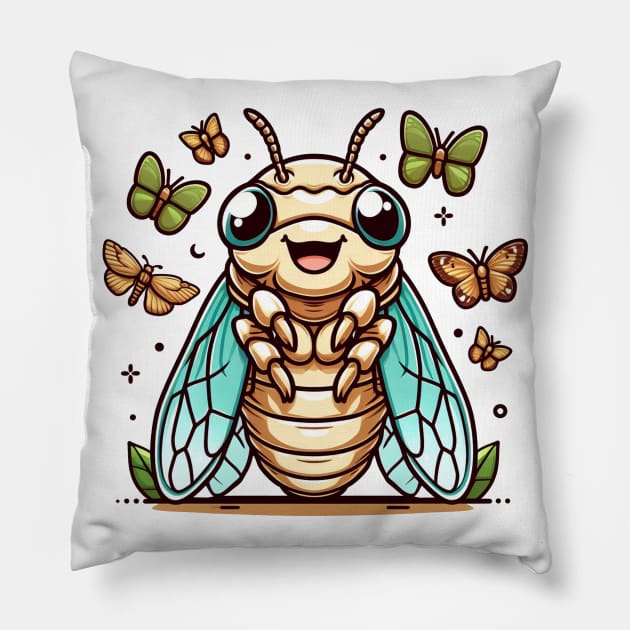 Darling Insect Pillow by NayaRara