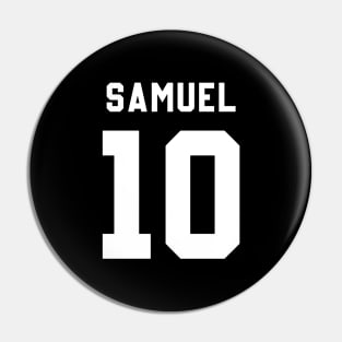 Curtis Samuel football Pin