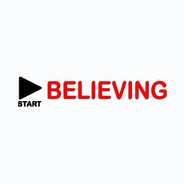 Start Believing Button by Stealth Grind