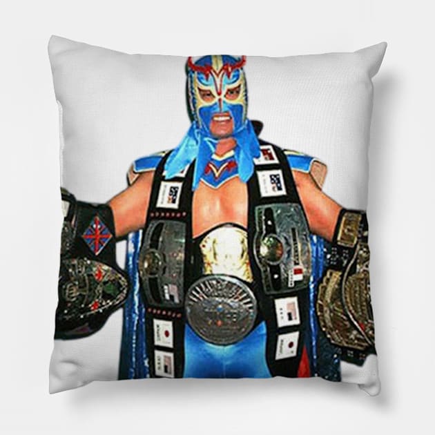 Ultimo Dragon J-Crown Pillow by MaxMarvelousProductions