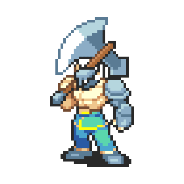 Berserker Fighting Sprite by SpriteGuy95