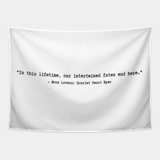 Moon Lovers Scarlet Heart Ryeo Quotes Tapestry