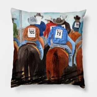 Rodeo Cowboys Pillow