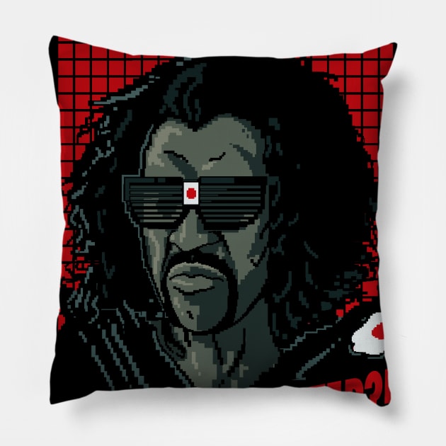 Shonuff-Who's The Master 16-Bit Pillow by BlackActionTeesOnDemand